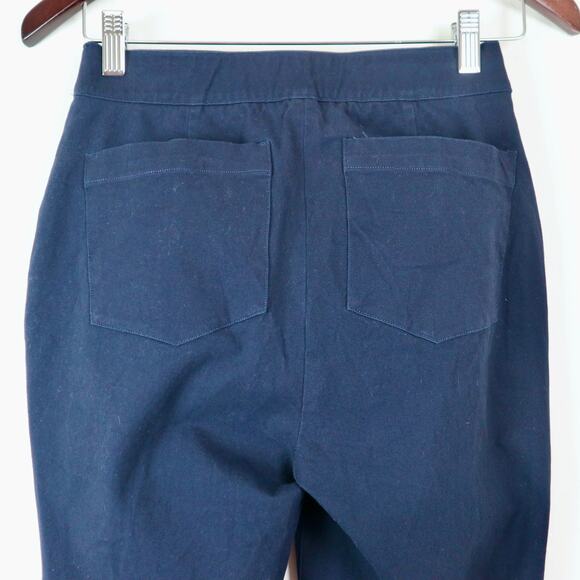 Spanx Size XS Tall Polished Slim Fit Ankle Pants Dark Navy Blue - Picture 8 of 9